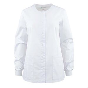 RX GEAR | Snap Front Warm-Up Scrub Jacket